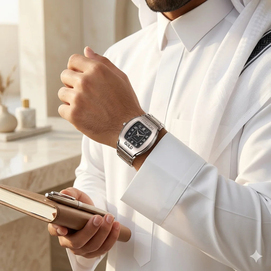 ساعة يونفور التيتانيوم الفاخرة